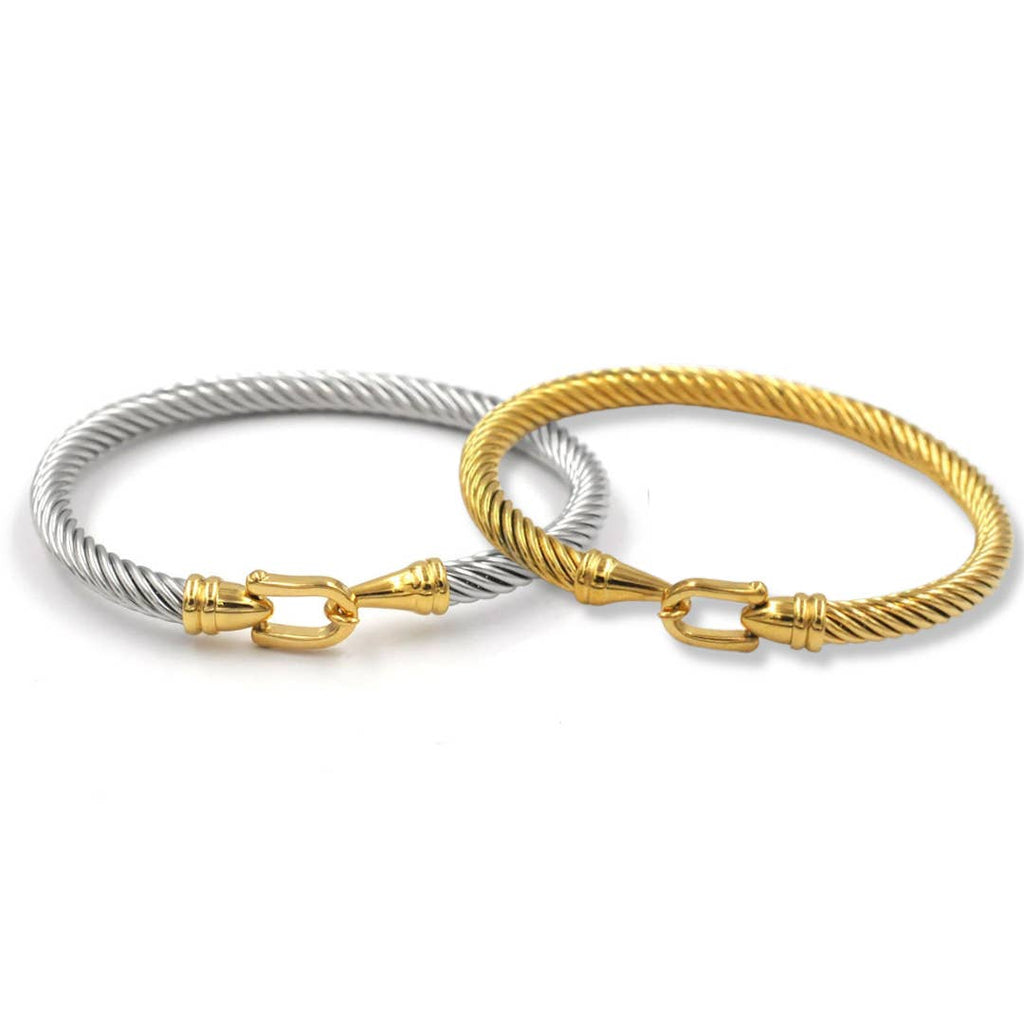 Hinge Bangle Bracelet- Waterproof