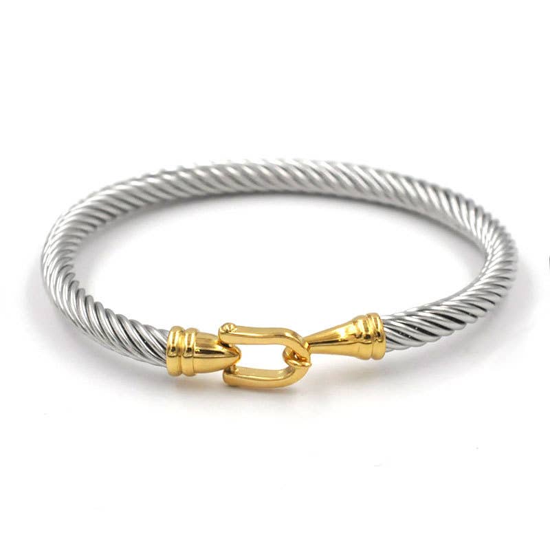 Hinge Bangle Bracelet- Waterproof